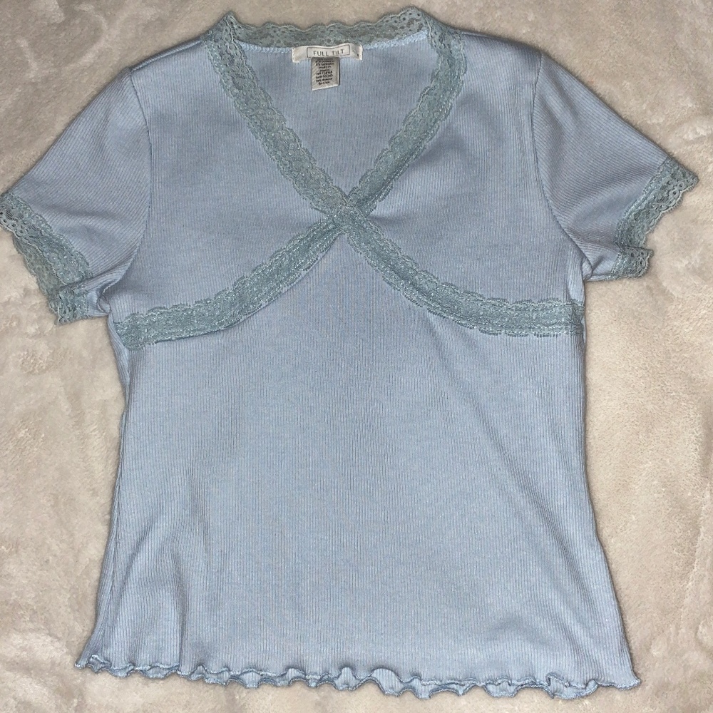 Cropped Fitted Top
